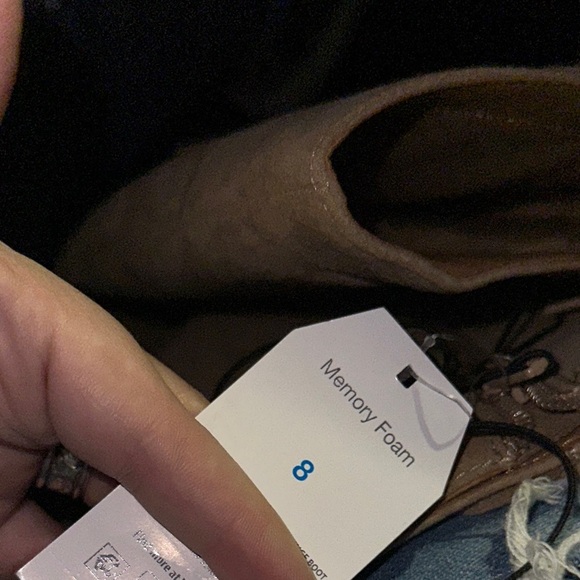 Tan Fringe Knee-High Boots - Picture 7 of 9